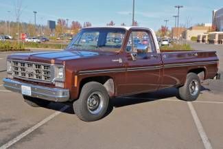 1977 chevy scottsdale 1/2 ton pu with automatic transmission very nice