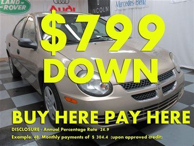 2003(03)neon we finacne bad credit! buy here pay here low down $799 ez loan