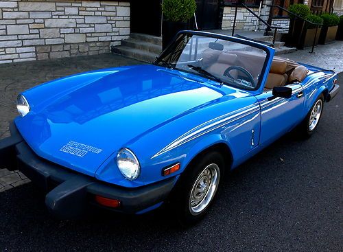 1979 triumph spitfire "one owner for the last 30 years" " only 26k" very clean