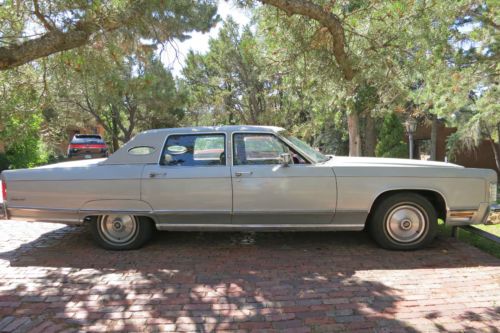 1975 lincoln continental four door one owner towncar