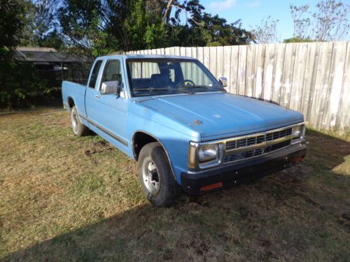 1987 chevy s-10 pickup hot rod 350 restomod easy project, no guess work !! nr