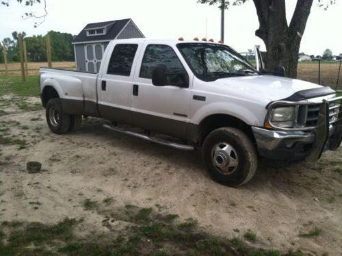 2002 ford f-350 lariat dually diesel 7.3 4x4 - needs transmission