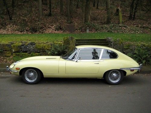 1970 jaguar e-type 2+2 4 speed coupe - 46,010 original miles