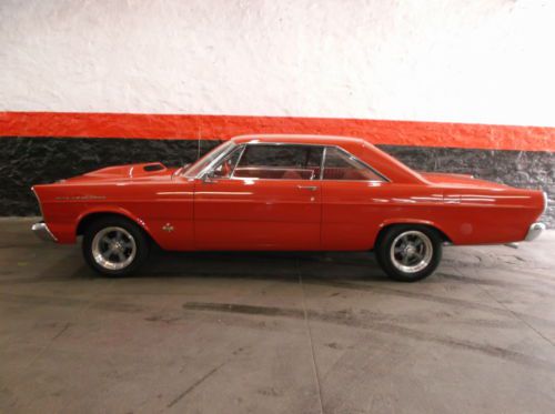 1965 ford galaxie red