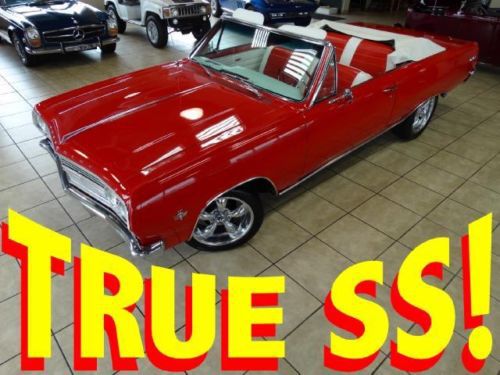 What a find ---- 1965 chevelle malibu ss convertible custom coys restored 66 67