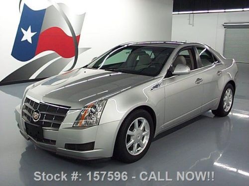 2008 cadillac cts sedan 3.6 direct inject leather 41k texas direct auto
