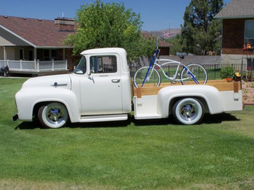 1956 ford f-250 longbed flatbed