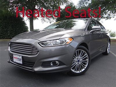 Ford fusion 4dr sedan se fwd low miles automatic gasoline sterling gray