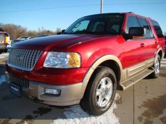 2004 ford expedition eddie bauer 4x4 leather heated seats! must see! loaded