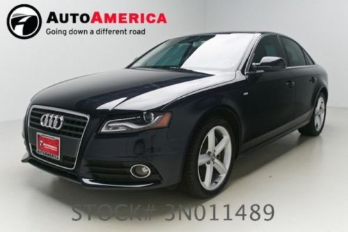 2012 audi a4 2.0t 44k low miles sunroof htd seat bluetooth one owner cln carfax