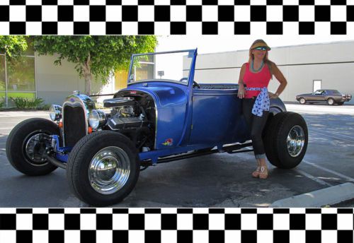 1929 ford hot rod highboy roadster ! *** watch video !!!