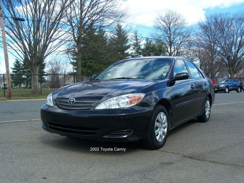 2002 toyota camry le well maintained 1 owner