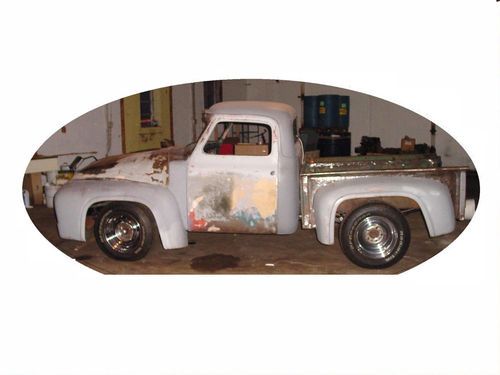 1953 ford f-100  pickup truck project hot rod - radical custom - rat rod