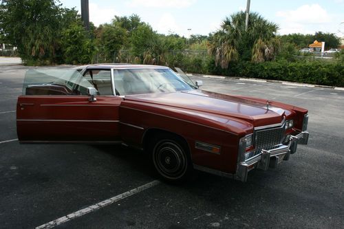 2 door mint condition, red and white top, 41000 original miles