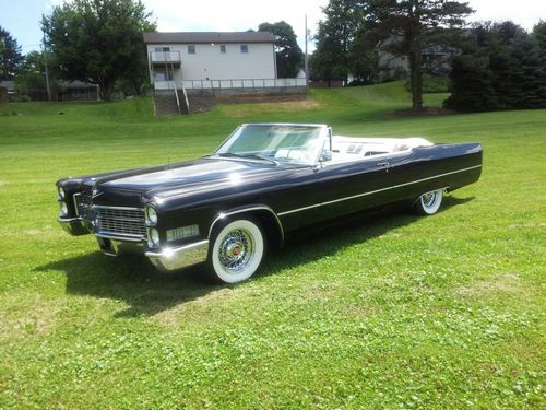 1966 cadillac coupe deville convertible*absolutely beautiful*serious head-turner