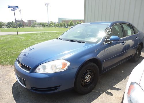 2006 chevrolet impala patrol car, blue, cruise, power seats, power locks, psu