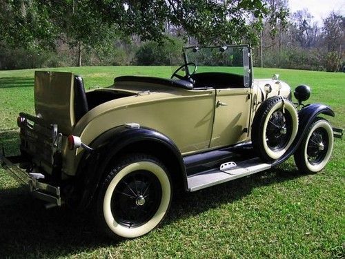 1929 model a deluxe roadster shay reproduction