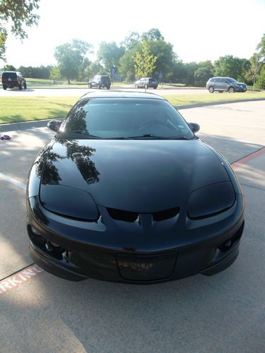 2000 pontiac firebird coupe 2-door 3.8l v6 black clean gas saver two owner