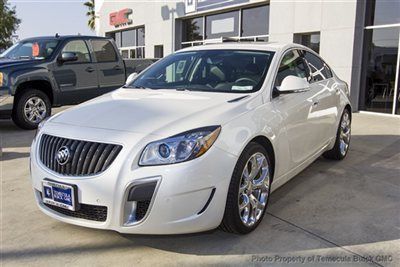2012 buick regal gs white - 6spd fwd navigation leather sunroof bluetooth