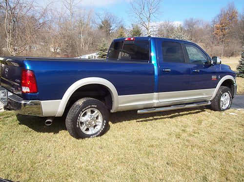 2011 ram 3500 diesel 4x4 crew cab 8' bed only 7,600 miles, like new!