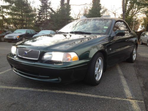 2000 volvo c70 base convertible 2-door 2.4l leather turbo serviced