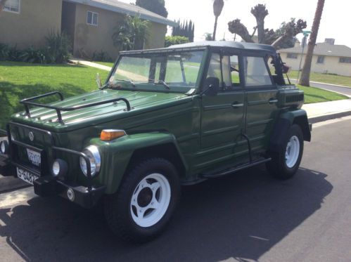 Vw thing 74&#039; runs great!! very clean!! lifted!!!