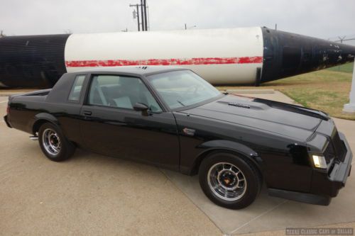 1987 buick regal grand national 3.8 litre turbocharged classic -excellent- video