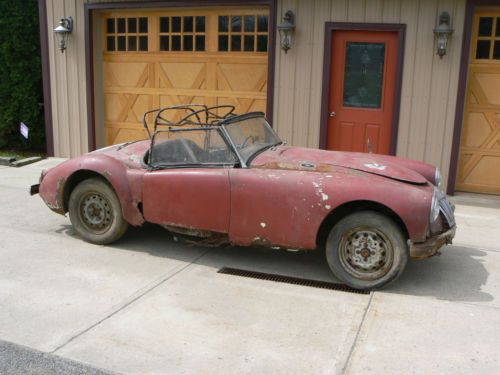 1958 mga - barn find!! - restoration project or great for parts!  domi assembled