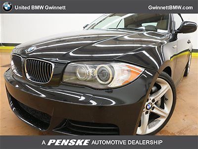 135i 1 series low miles 2 dr convertible automatic gasoline 3.0l straight 6 cyl