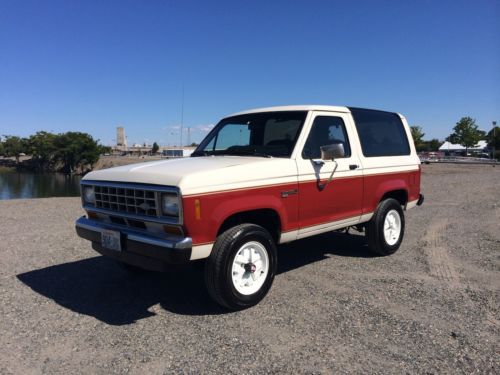1987 ford bronco ii must see!!! no reserve....