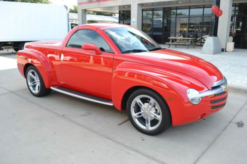2005 chevy ssr 2ss 6 speed trunk pkg soft saddle bags windscreen tow pkg