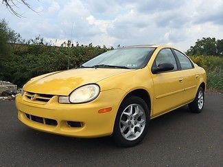 2002 dodge neon sxt clean! sunroof, power options, new tires, no smoke/pets