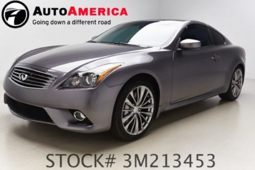 2011 infiniti g37 coupe 33k low miles rearcam nav sunroof htd seat one 1 owner