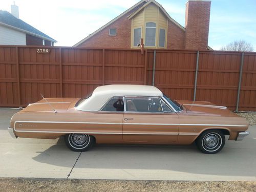 1964 chevy impala 283 numbers matching original paint and interior