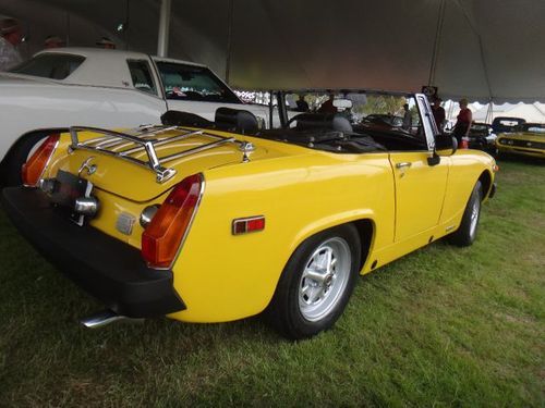 1976 mg midget convertible rust free car restored low reserve like new! show car