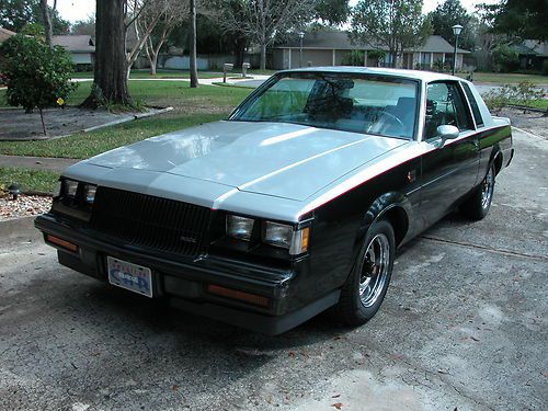 1987 buick grand national 2nd owner no rust lots of extras