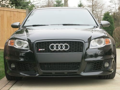 2008 audi rs4 titanium package, exclusive interior, 34k miles, warranty to 2018