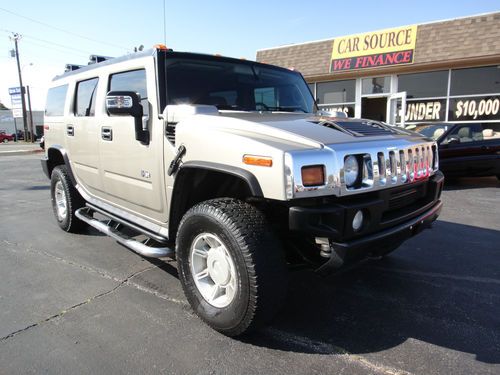 2004 hmmer h2 4x4 w/ heated seats and sunroof *warranty*