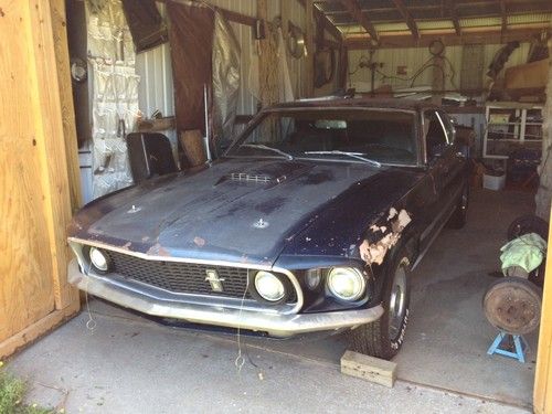 1969 ford mustang mach 1 sportsroof 351-4v auto rare