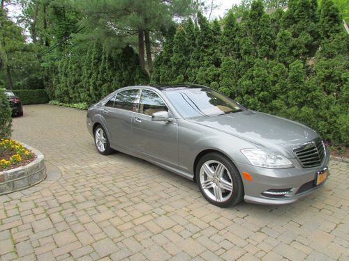 2011 mercedes benz s550 sport 4-matic $123k+ list loaded every option 1 owner