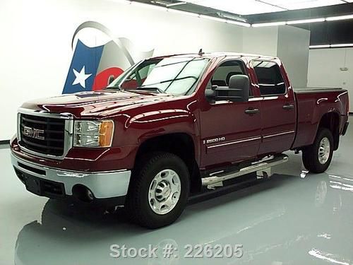 2008 gmc sierra 2500hd crew leather side steps only 30k texas direct auto