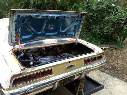 1969 camaro ss 4 speed v8 roller shell 69 starter project 350 clean