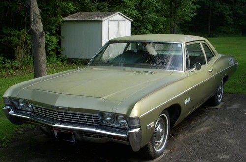 1968 chevy bel air 2dr sedan *parts car* good chrome/engine/body panels!