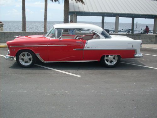 1955 chevy belair 2 door hardtop resto-mod