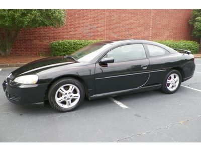 2004 dodge stratus sxt coupe alloy wheels sunroof cd player cold a/c no reserve