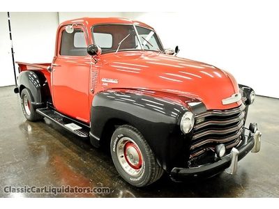 1949 chevrolet 3100 pickup 235ci 6cyl 3 speed have to see this one