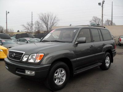 1999 lx470 awd - moon, cd, 3rd, nakamichi, htd sts, boards, ride/height control!