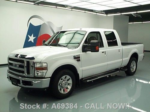 2010 ford f-250 lariat crew diesel htd leather 18&#039;s 33k texas direct auto
