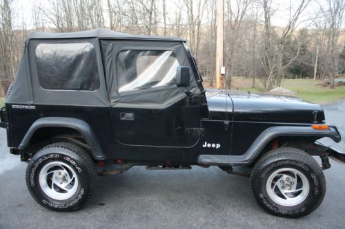 1989 jeep wrangler restored....bored out straight 6....great shape....