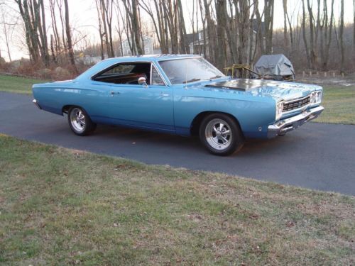 1968 plymouth roadrunner clone 383 automatic new drivetrain, interior, paint